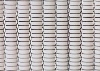 China Alambre interior Mesh Decorative Design de la capa intermediaria de cristal SS304 1.2m m en venta