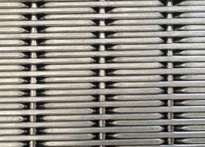 China SUS 304 Stainless Steel Woven Wire Mesh Panels 2mm Dia 17.5mm Warp Pitch for sale