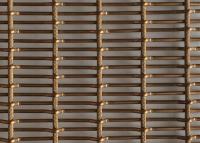 China Antique Brass SS316 Steel Flexible Metal Mesh Fabric 6mm PVD Wall Coverings for sale