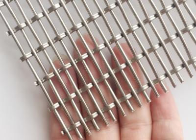 China Building Material Decoration Lock Crimp Wire Mesh Industrial Metal Cladding for sale