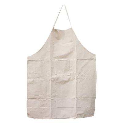 China High Quality Durable Absorbent Protective Work Canvas Sweated Washed Breathable Wear Resistant Work Apron for sale