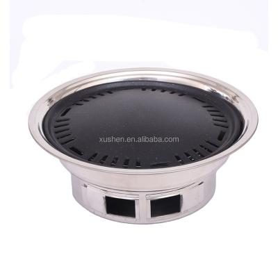 China Universal Tabletop Charcoal Grill Smokeless Grill BBQ Picnic Stainless Steel Easy Clean BBQ Grill for sale