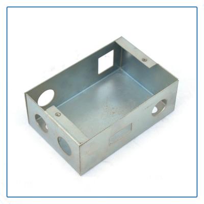 China Precision Electrical Sheet Metal Punching Deep Drawing Parts Laser Cut Junction Boxes for sale