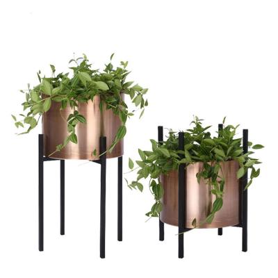 China Home appliance factory price metal plant stand power coated indoor flower pot stands and outdoor metal plant stand for sale