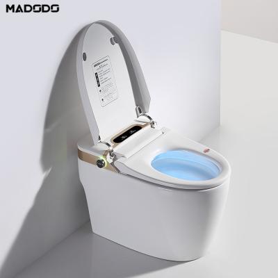 China Luxury Multi Functional Smart Ceramic Toilet Auto Operation Bidet Toilet Seat Intelligent Electric Intelligence Toilet for Hotel for sale