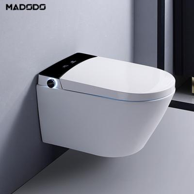 China Automatic Operation Chinese Wall Hung Smart Toilet Bowl Automatic Toilet Bowl Cleaner China For Home Decoration for sale