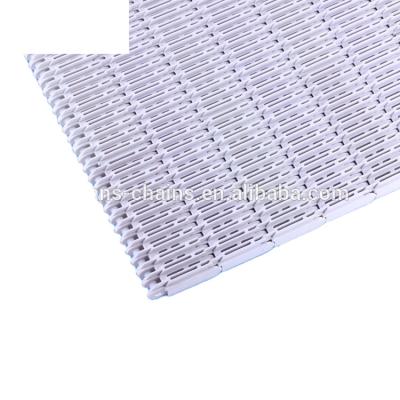 China Conveyor Techniques Factory Directly 5997 Flush Grid Plastic Conveyor Belt Bottle Carrier Belt for sale