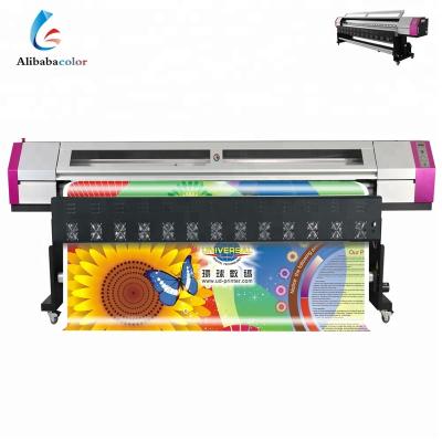 China cable banner galaxy cmyk color k jet digital cable banner printing machine 4 5 6 7 8 10 feet large format inkjet printing machine price for sale