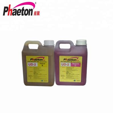 China Eco original phaeton eco solvent printing ink UD-2 for spt head 508gs for sale