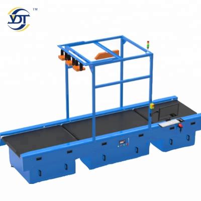 China Cargo Weighing High Precision Dimension Weighing And Barcode Scanning System Used For Parcel Express for sale