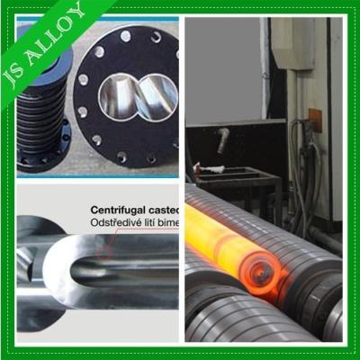 China Bimetal screw and PVC spin casting barrel for injection molding machine for sale