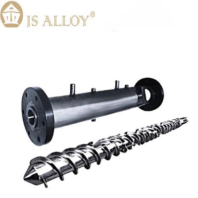 China EXTRUDER MACHINE single extruder screws and high output barrel /sleeve for rubber machine for sale