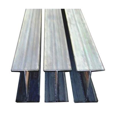 China 12m 4.5mm-23mm H Iron Standard H Beam Sizes Q235 High Strength Metal Structural Steel with Customized Flange Thickness for sale