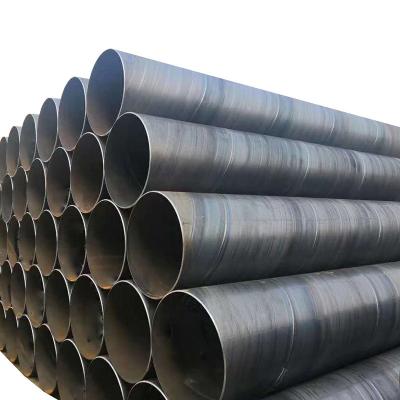 China Plastic Pipe Cap SSAW ASTM A252 Standard Piling Pipes Spiral Steel 20 22 24 28 72 Inch 350mm Prices Iron Pipe 6 Meter Round Hot Rolled ERW Pipe for sale