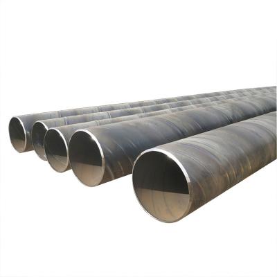 China ISO9001 Certified Thick Steel Tube SSAW 609mm Helical Seam Spiral Welded Pipe with Actual Weight Invoicing for sale