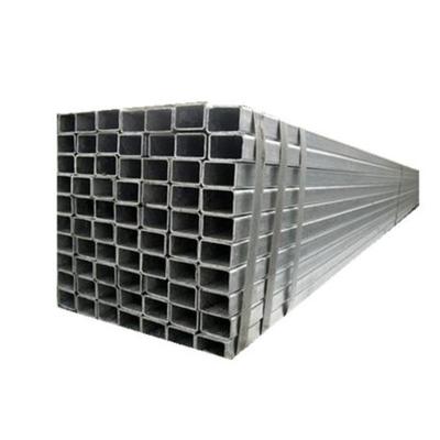 China Regular Spangle Steel Tubing Galvanized Square 4x4 Pre Galvanized Square Tube with Customers Samples Color for sale