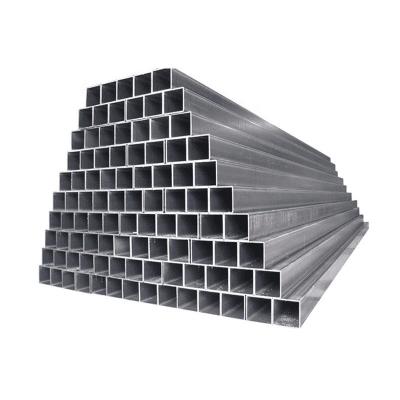 China Tubo de acero pregalvanizado SHS RHS Tubo revestido de zinc para tubos de acero al carbono cuadrados ERW y sección hueca Cuadrado rectangular en venta