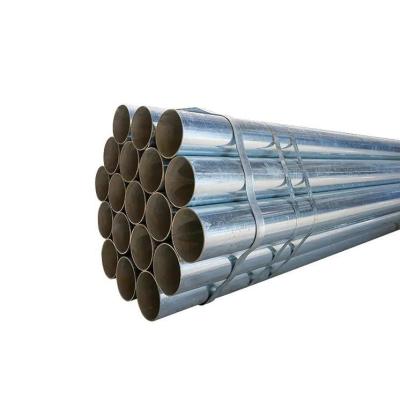 China Electro-galvanized tube and galvanized iron square pipe 2 inch hot dip galvanized steel round pipe for greenhouses for sale