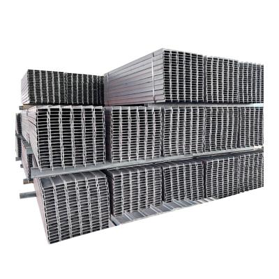 China Steel Structure Grade C Channels 100x50x3mm Lightweight Steel Frame Commodity Beam Steel Size Structural Iron Natural Surface for sale