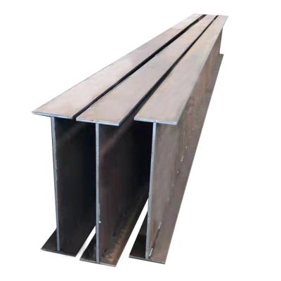 China Web Width 96mm 1056mm construct beam H beam made from superior ASTM Q235 Q235B Q345 SS400 Hot rolled construction steel for sale