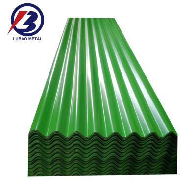 China Roof Constrution Materials Prepainted Galvanized PPGI/PPGL Corrugated Steel Roof Roofing Sheet Tolerance ±1% SGCC SPCC SECC for sale