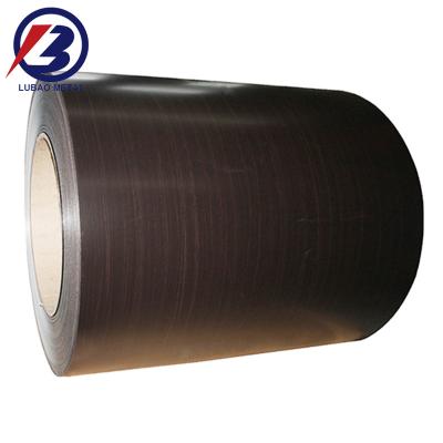 China Customized Length PPGL PPGI Coils DX51D Color Coated Galvanized Steel Coil for Making Containers in RAL Color for sale