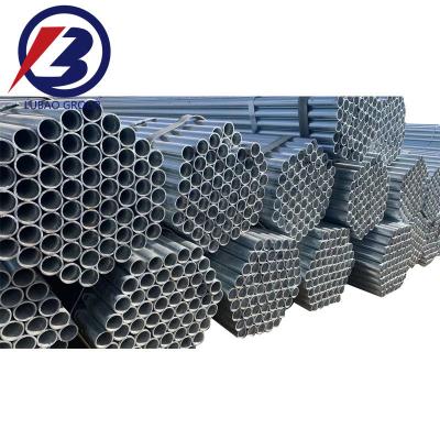 China CE Approved Hot Dip Welded Round Gi Pre-galvanized Carbon Steel Scaffolding Tube for Greenhouse Building Structure Pipe for sale