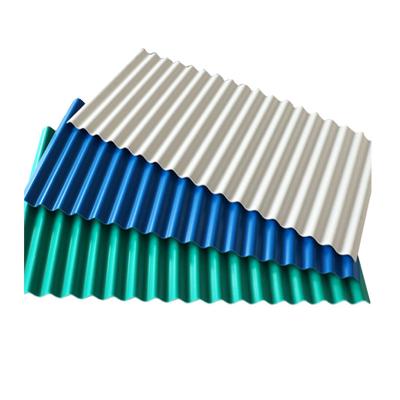 China Corrugated Zinc Metal Roof Sheet Prepainted Galvanized Corrugated Roofing Sheet Dry Roofing PPGI PPGL Steel Sheet for Roofing for sale