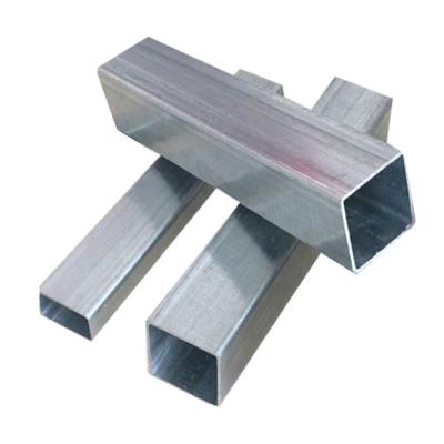 China Empilhadeira de aço para carbono leve Quadrado de baixo carbono Galvanizado Erw Estrutural Rectangular Tubo GI oculto Tubo de aço galvanizado Tubo GI Quadrado à venda