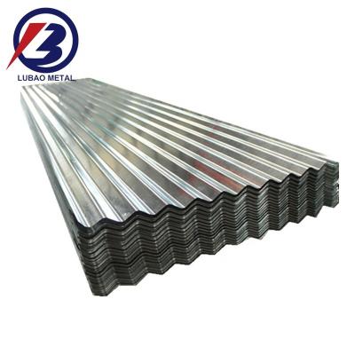 Cina Materiale di copertura non oliato GB Standard GI Materiali di copertura galvanizzati lamiera di metallo pannello di copertura in acciaio galvanizzato ondulato in vendita