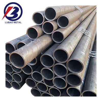 China Round Pipe Tube ASTM A106C Seamless Steel Pipe Black Coated Carbon Steel Pipe Sch40-160 for Oil and Water Transportation for sale