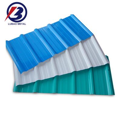 China Custom Corrugated Roof Sheet Color PPGI Roofing Sheet SGCC Color Coated Prepainted Galvanized Steel Sheet Certificate ce for sale