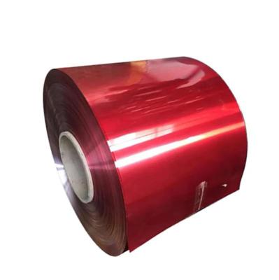 China DX51D DX52D DX53D Z30 Z275 PPGL Chapa de telhado de aço ondulado revestido de cor para material de construção de edifícios à venda