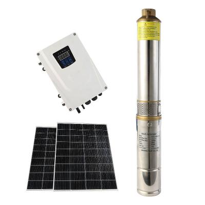 China Agriculture irrigation Wholesale 1 Inch Outlet Solar Powered Irrigation Pump For Agriculture Solar Pump Set for sale