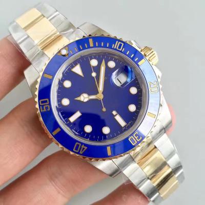 China Auto date 2021 noob watch V11 two tone submarine 3135 diver watch 18K real gold wrapped cover for sale