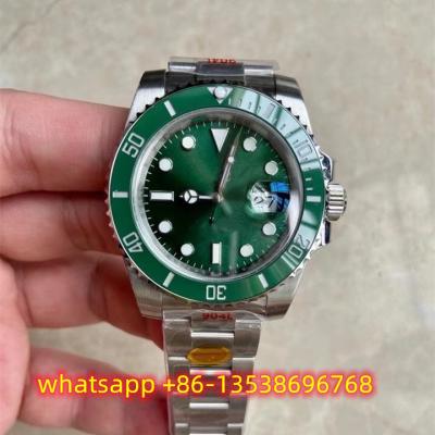 China The latest steel automatic date noob watch V10 green submersible 3135 904L movement with date for sale