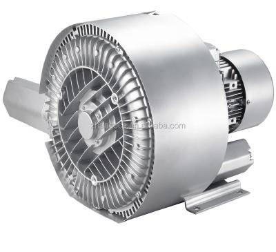 China Fan 5.5 KW Vortex Blower Side Channel High Pressure Blower For Pneumatic Conveying Sewage Treatment Aquaculture for sale