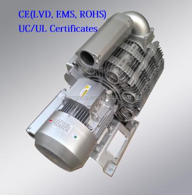 China Blower 3RB 350-2 Industrial Series Two Stage High Pressure Vacuum Turbine For Sewage Treatment for sale