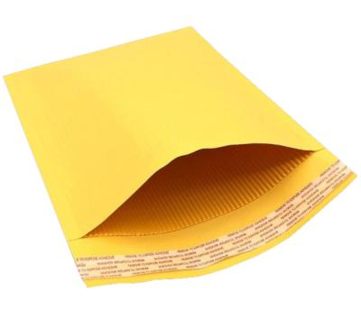 China Self Adhesive Pad Printed Mailing Kraft Mailer Corrugate Postcard Envelope for sale