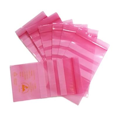 China A Low Cost ANTISTATIC Pink PE Anti Static Bag For Packing Electrical Products for sale