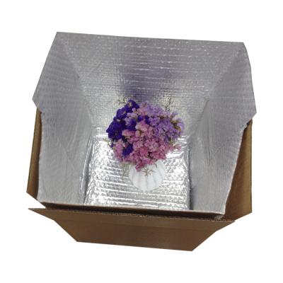 China Heat Resistant Cold Chain Packaging Box Inserted Bag Chocolate Insulated Box Liner for sale