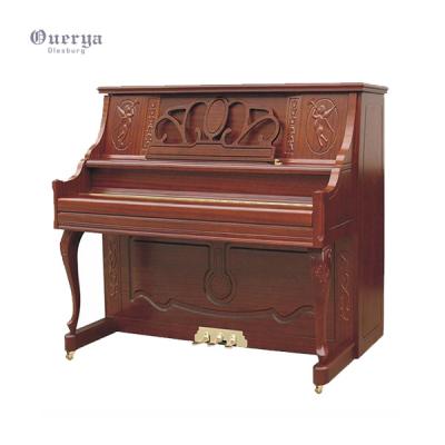 China Mechanical Matte Brown Red Home Piano Children Adult Upright Piano for sale