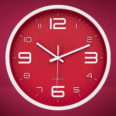 China Antique Style Synchronizes Modern Design 3d Mirror Wall Clock Silent Plastic Cheap Decorative Simple Decoration Home Field Quartz Movement for sale