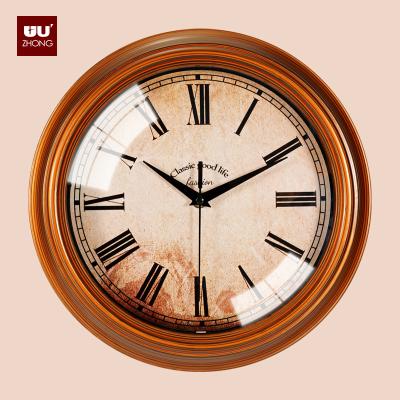 China Wholesale LUMINOVA OEM/ODM antique decorative round vintage plastic sleeptrainer wall clock for sale