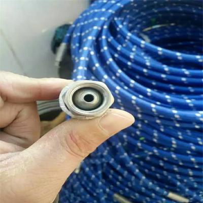 China 10 Meters High Temperature And High Pressure Silicone Steamer Car Electrical Joint Hose Connector For Car Supplies Water Jet Gun 6mm-8mm for sale