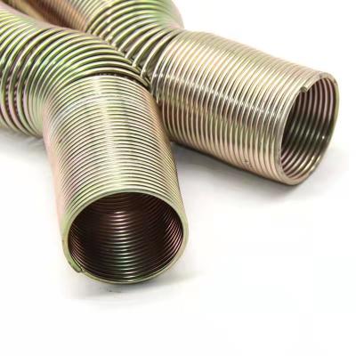 China High pressure hose seal car oil pipe trachea steel wire hose sheath hose cover spiral hydraulic spring cable protection for sale