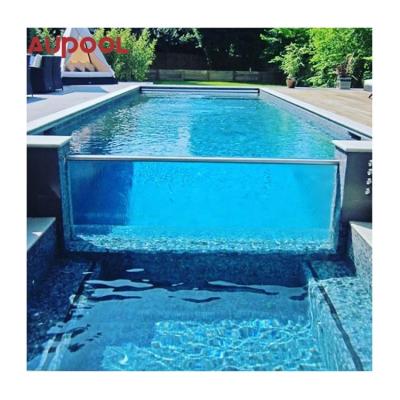 China Large 30Mm Custom Luxury Clear 95Mm Thick Acrylic Sheet Clear Acrylic Above Ground Pool For Hotel for sale