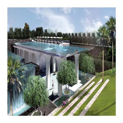 China Easy Install Durable Cast Acrylic Plexiglass Sheets For Acrylic Swimming Pool for sale