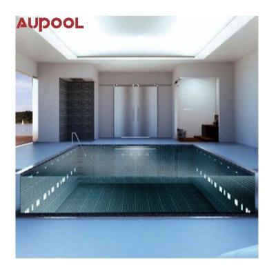 China Easy Install Acrylic Swimming Pool AUPOOL Thickness Swimming Pool Custom Acrylic Plastic Glass Plexiglass Clear for sale