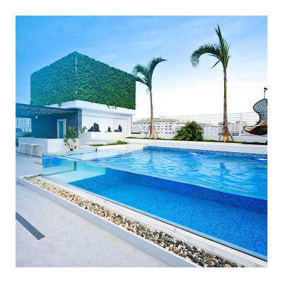 China Easy Install Wholesale Custom Plastic Clear Acrylic Plastic Glass For Above Ground Swimming Pool for sale